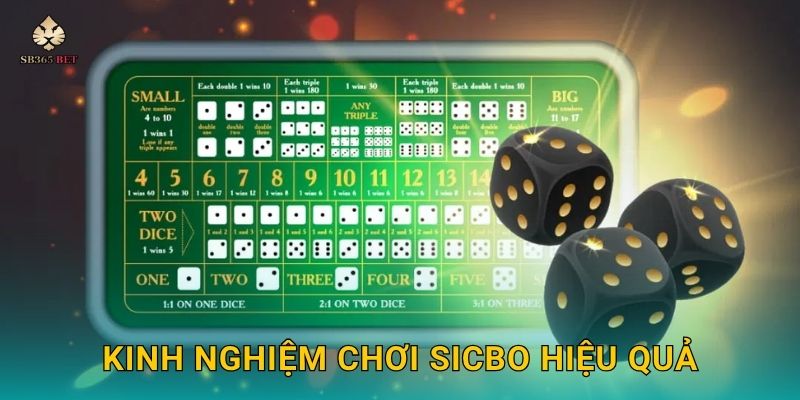 Kinh nghiệm chơi sicbo hiệu quả
