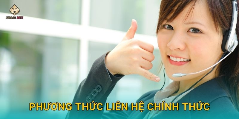 Phương thức liên hệ chính thức