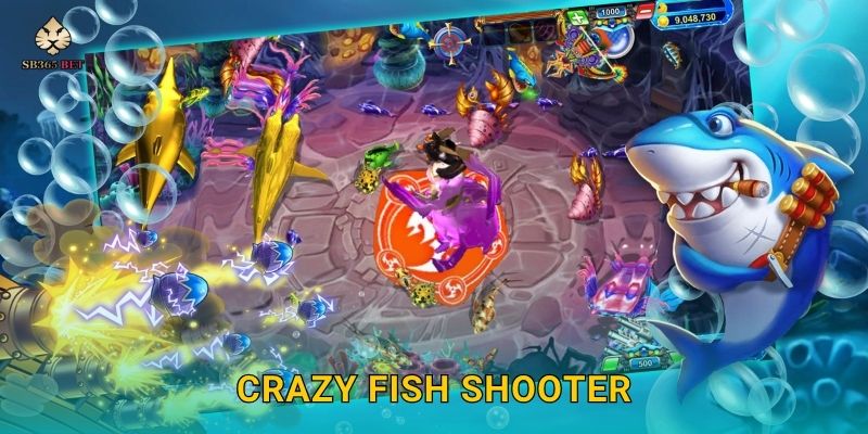 Crazy Fish Shooter năng động – Săn thưởng tốc độ cao tại Sb365
